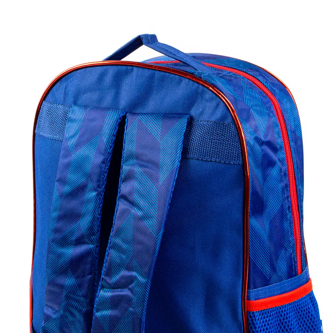 MOCHILA INFANTIL FUTEBOL 1 DIVISÃO 46X36CM AZUL
