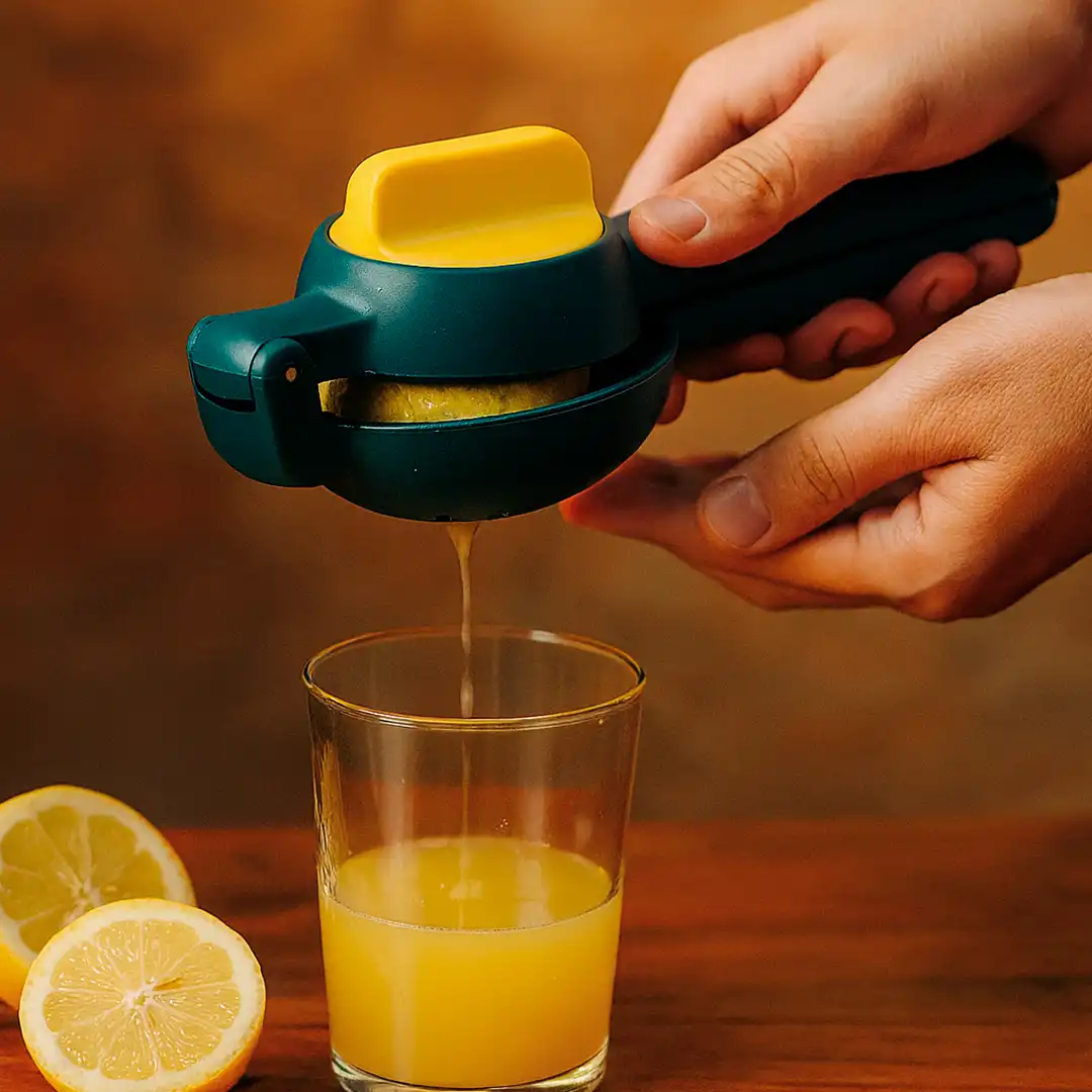 ESPREMEDOR MANUAL GIRATÓRIO PARA FRUTAS