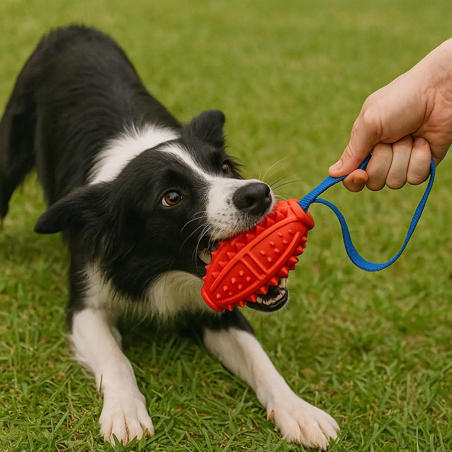 MORDEDOR PORTA PETISCO COM CORDA