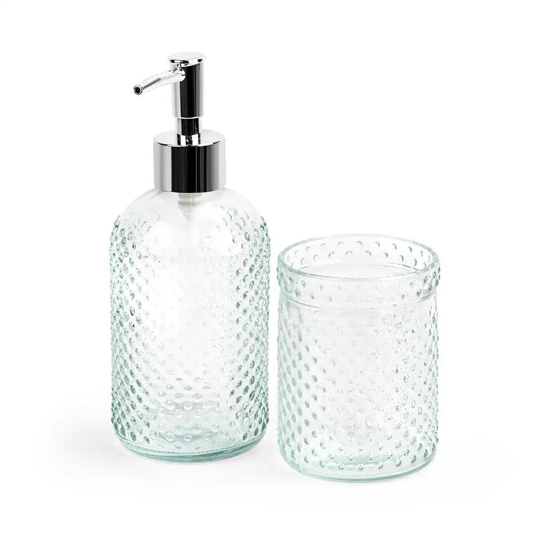 KIT LAVABO BANHEIRO VIDRO – 2 PEÇAS