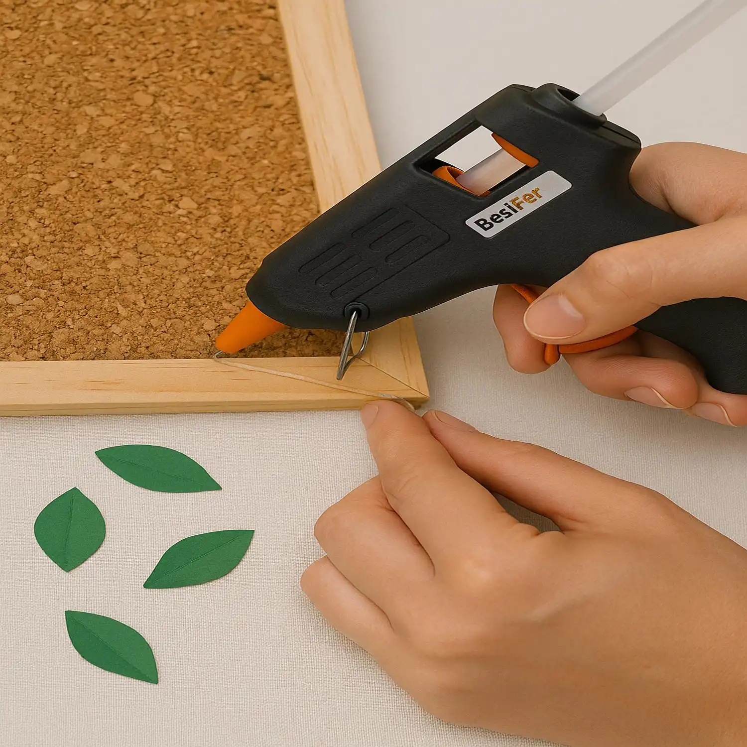 PISTOLA COLA QUENTE FINA 6W BESTFER