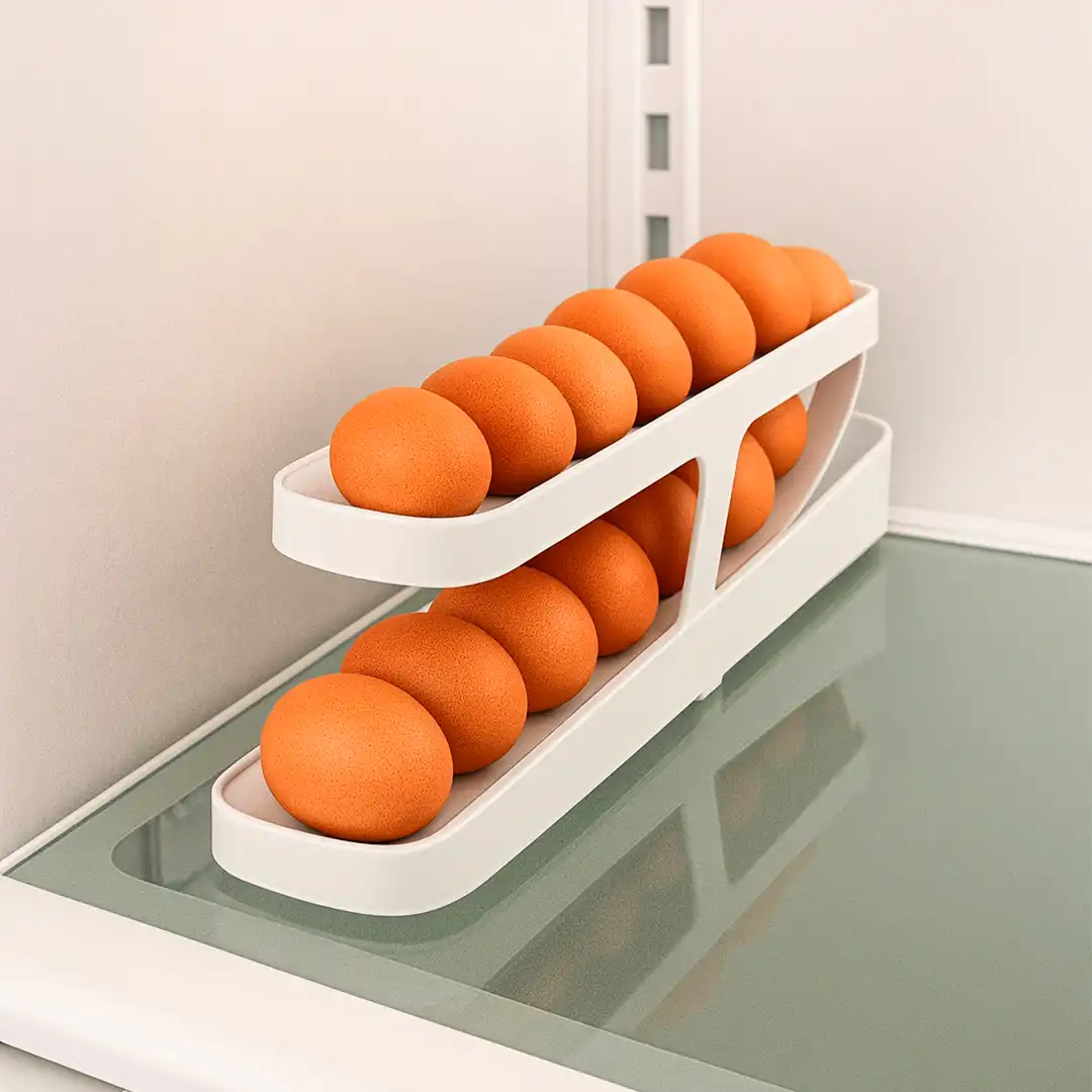 ORGANIZADOR DE OVOS PLÁSTICO DUPLO