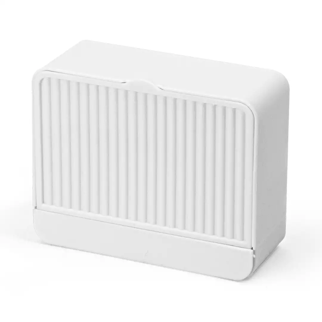 SABONETEIRA DE PAREDE COM TAMPA – KIT 6 UNIDADES SORTIDAS