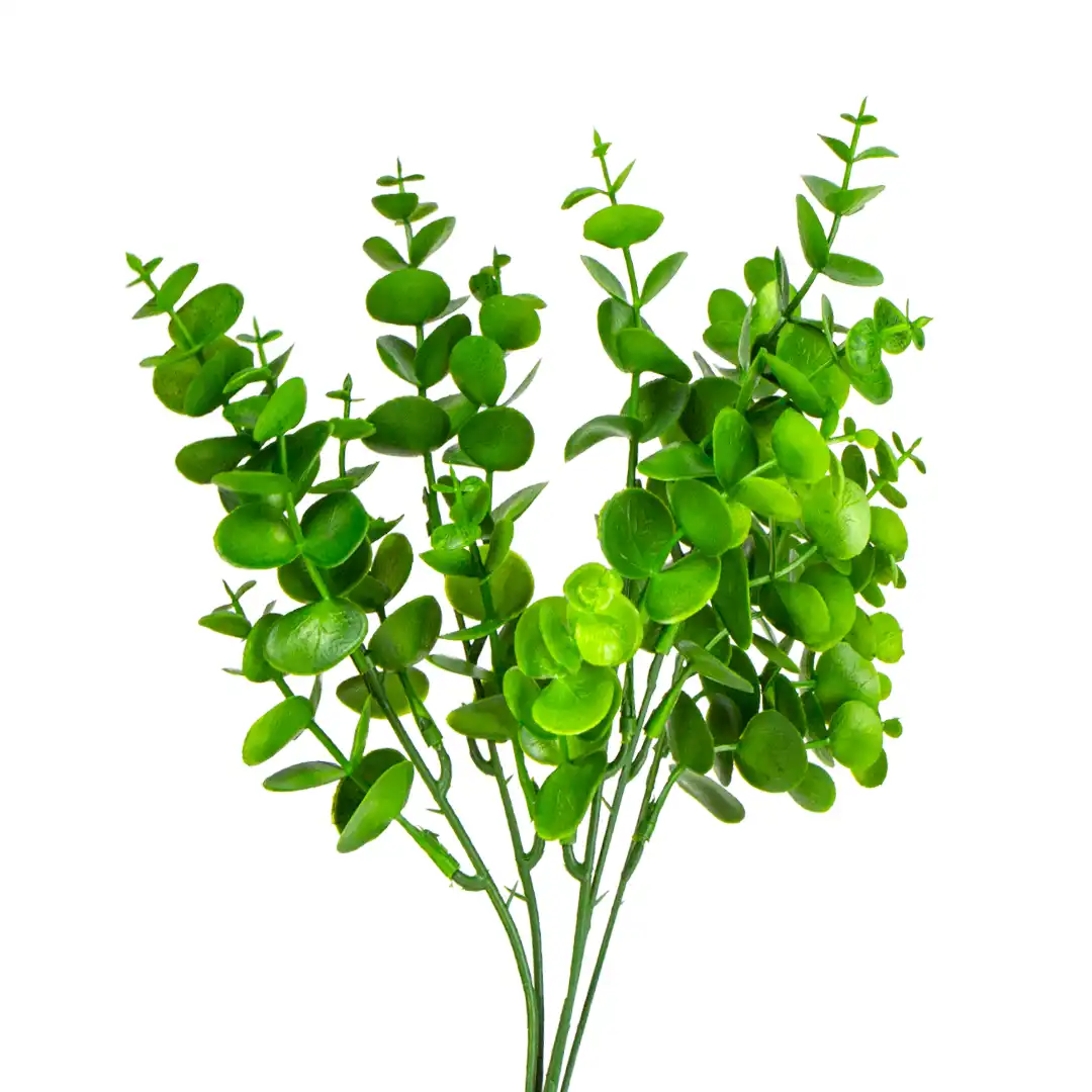 PLANTA ARTIFICIAL GALHO VERDE DECORATIVO 34CM