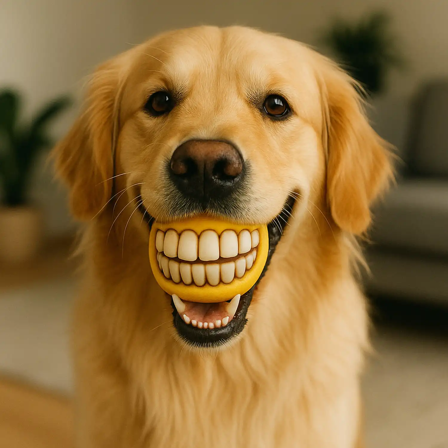 BRINQUEDO BOLA SORRISO PET