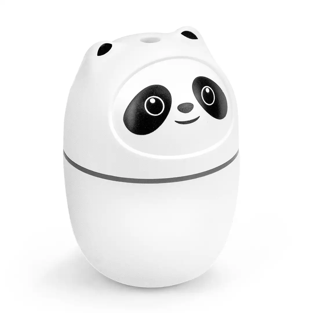 UMIDIFICADOR DE AR PANDA COM LUZ NOTURNA LED – SORTIDOS