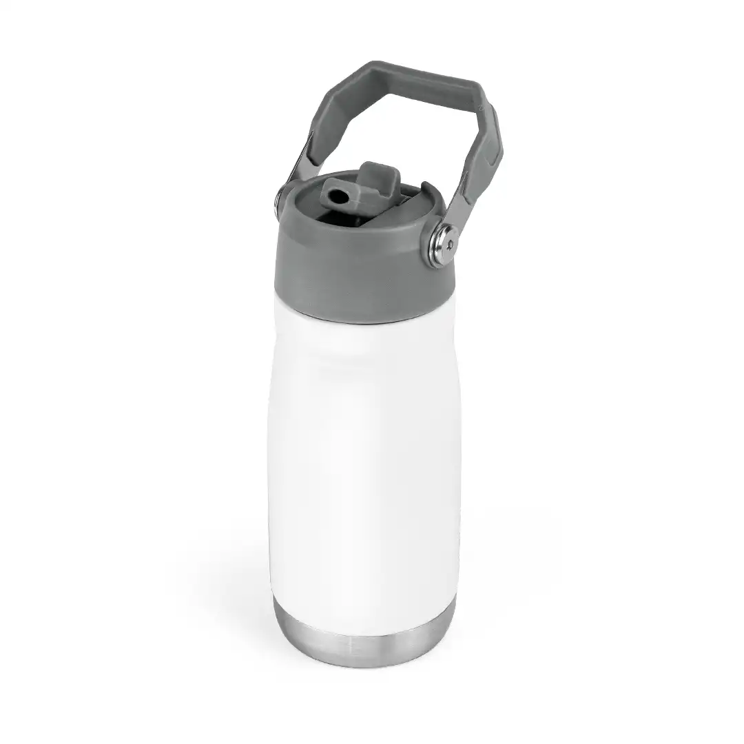 GARRAFA TÉRMICA INOX 500ML COM CANUDO 