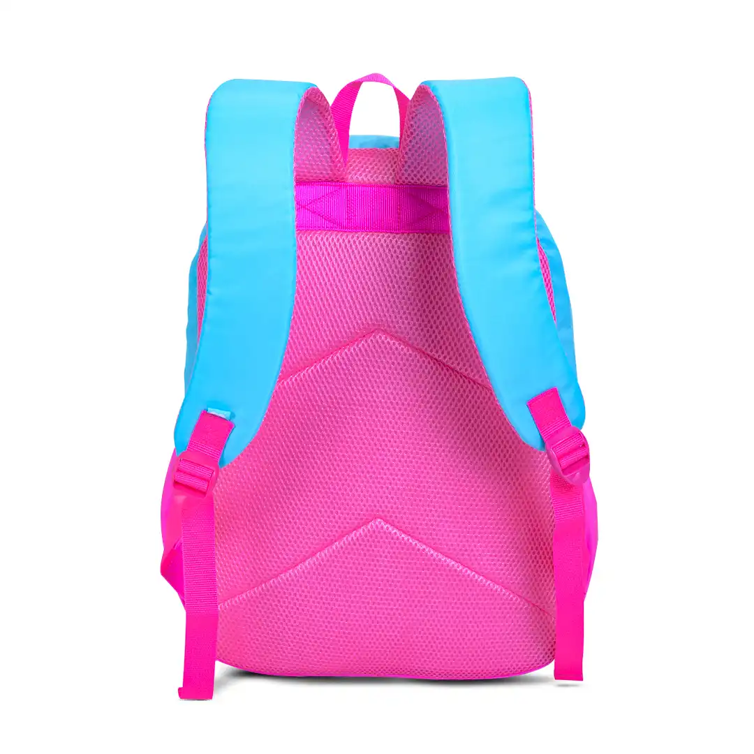 MOCHILA UNISEX ADULTO/INFANTIL 2 DIVISÕES 43X34CM ROSA