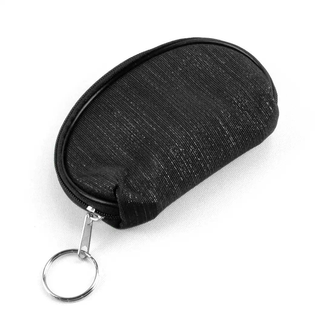 NECESSAIRE EM TECIDO COM ARGOLA