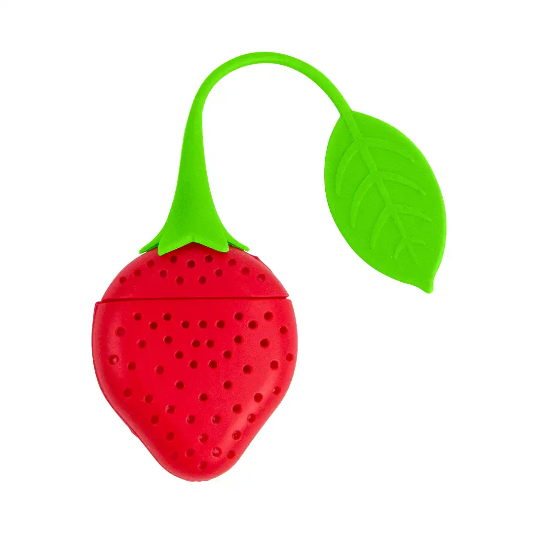 INFUSOR DE CHÁ EM SILICONE FORMATO FRUTA – SORTIDO