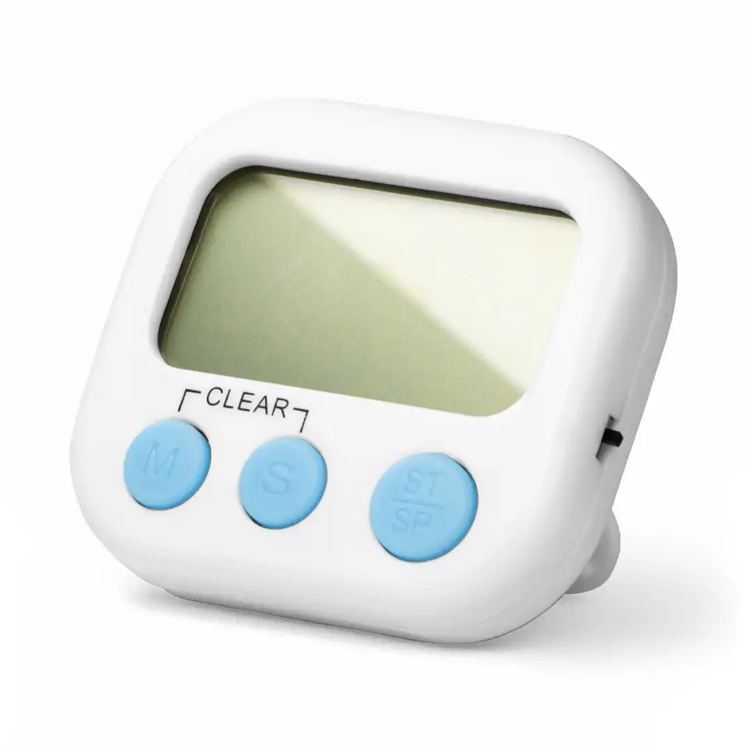 TIMER COZINHA DIGITAL MAGNÉTICO COM VISOR E BOTÕES