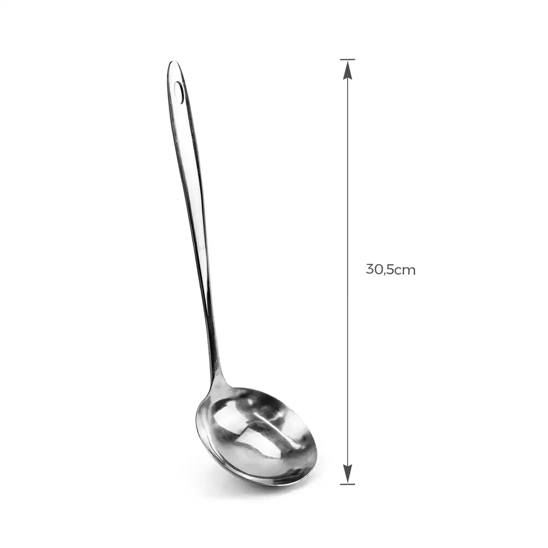 CONCHA DE AÇO INOX – 30,5CM