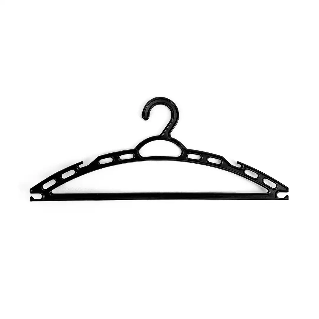 KIT 5 CABIDES PLÁSTICOS PRETOS ANTIDERRAPANTES