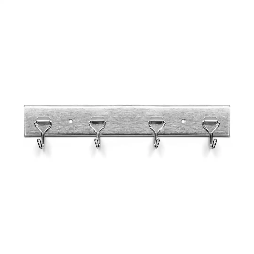 GANCHO METÁLICO DE PAREDE 4 SUPORTES – 23CM