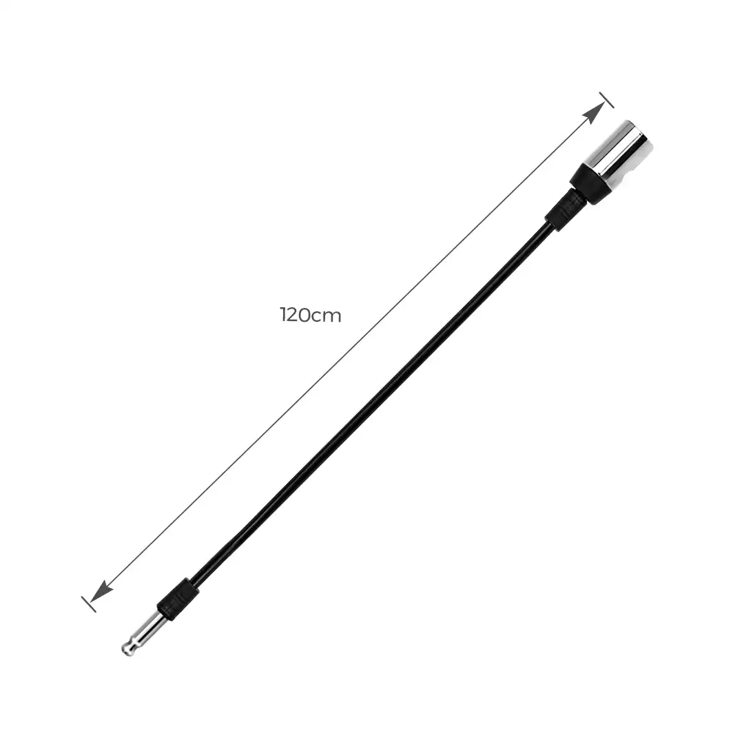 CADEADO ANTIFURTO COM CABO DE AÇO RECOBERTO 120CM