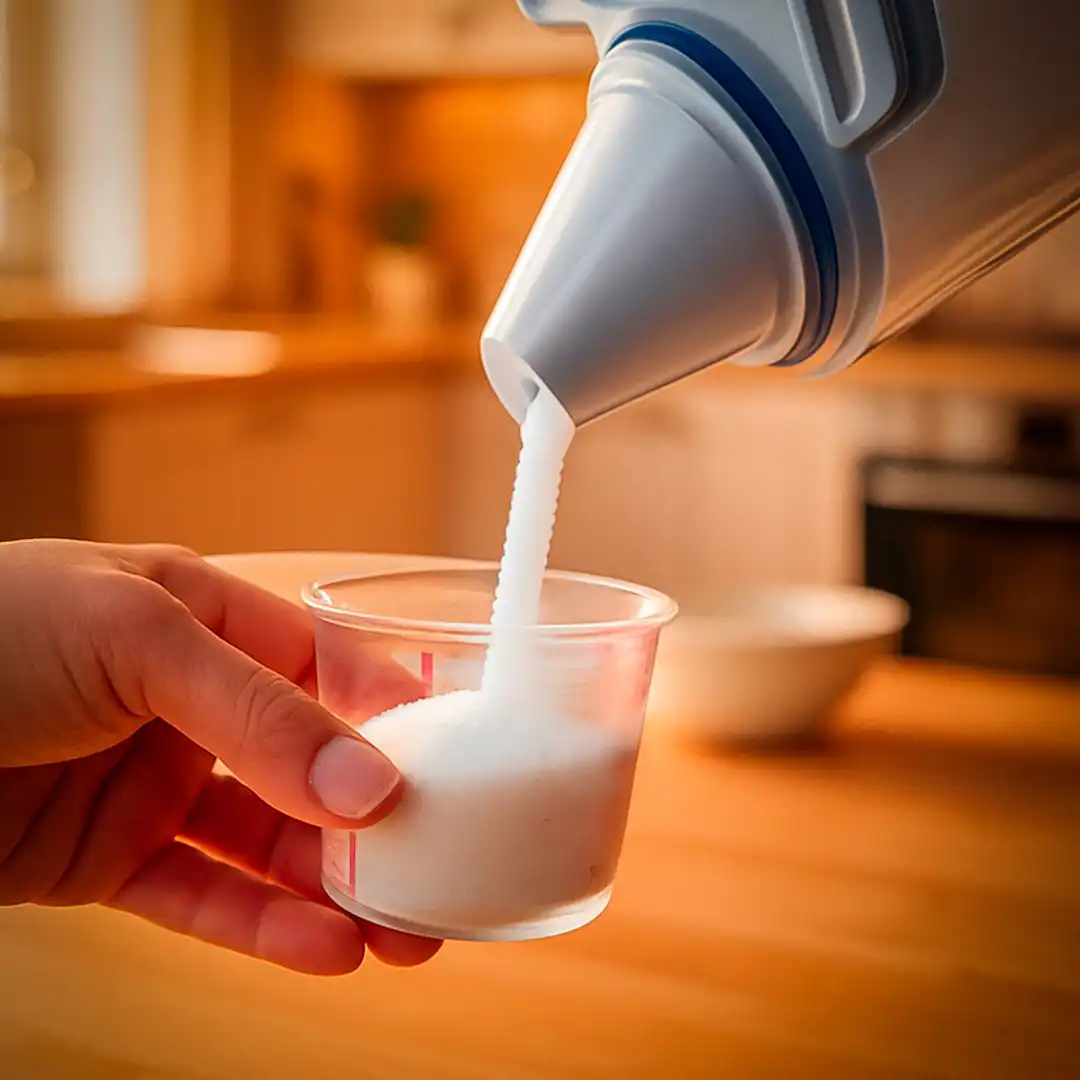 POTE MEDIDOR PARA ALIMENTOS COM TAMPA E BICO DOSADOR – 2KG