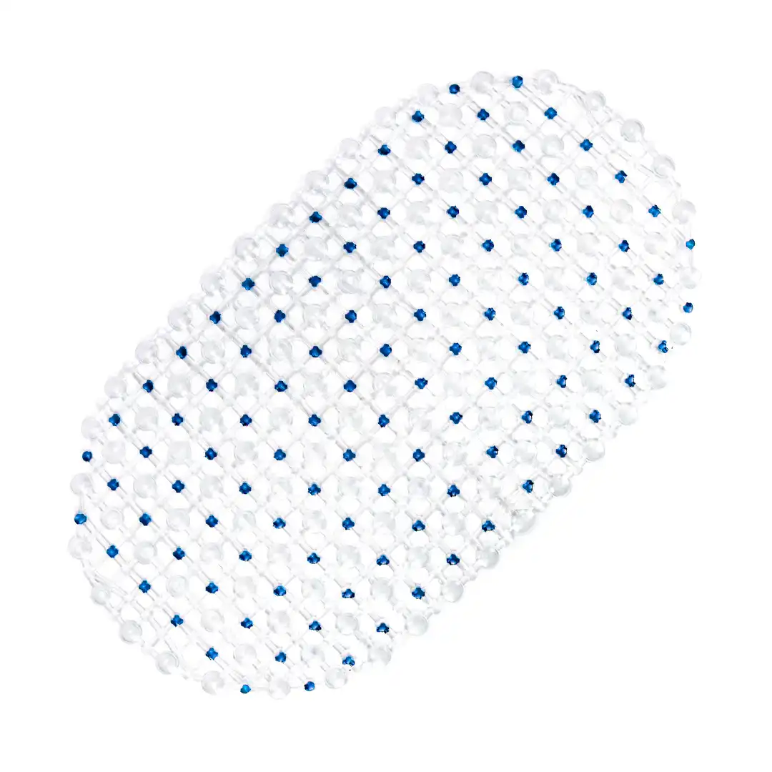 TAPETE ANTIDERRAPANTE PARA BANHO EM PVC 33×61CM - SORTIDOS