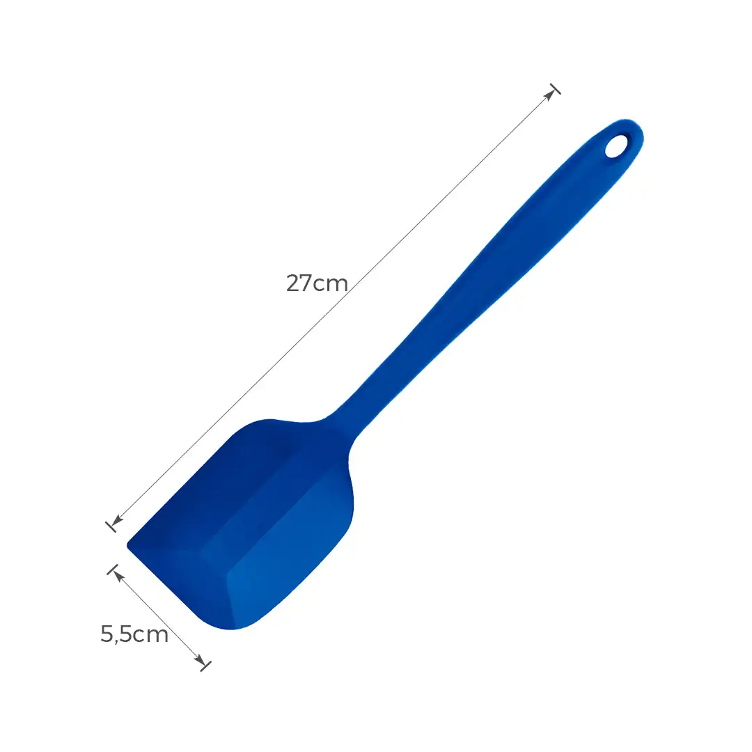 ESPÁTULA DE SILICONE RETANGULAR 27CM – SORTIDA