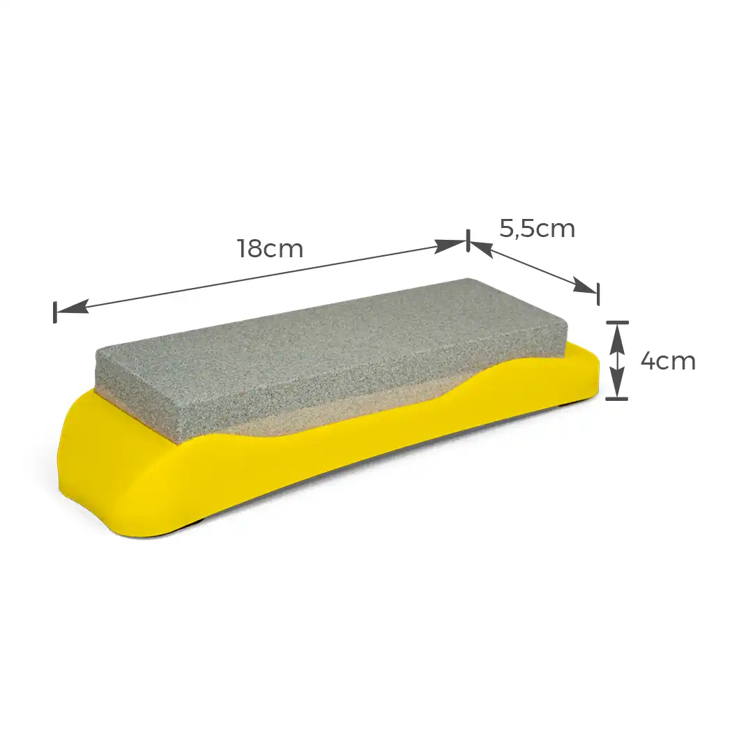 AMOLADOR DE FACAS COM BASE ANTIDERRAPANTE – 18CM