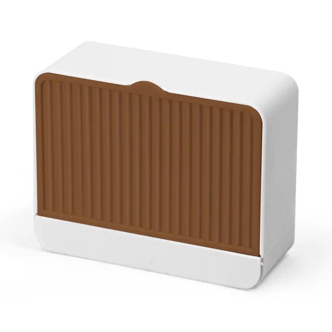 SABONETEIRA DE PAREDE COM TAMPA – KIT 6 UNIDADES SORTIDAS