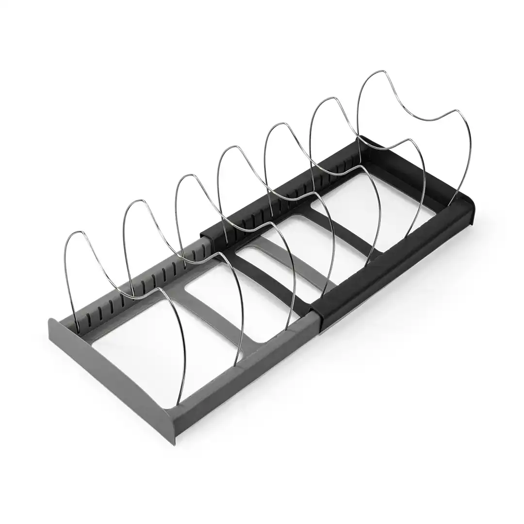 ORGANIZADOR AJUSTÁVEL PARA PANELAS, TAMPA OU LOUÇA – ATÉ 56CM