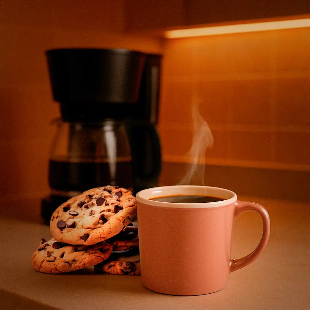 CANECA DE PORCELANA ROSA 340ML