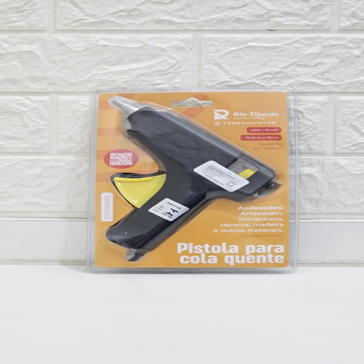 PISTOLA COLA QUENTE  GROSSA 40W RIO TIJUCAS