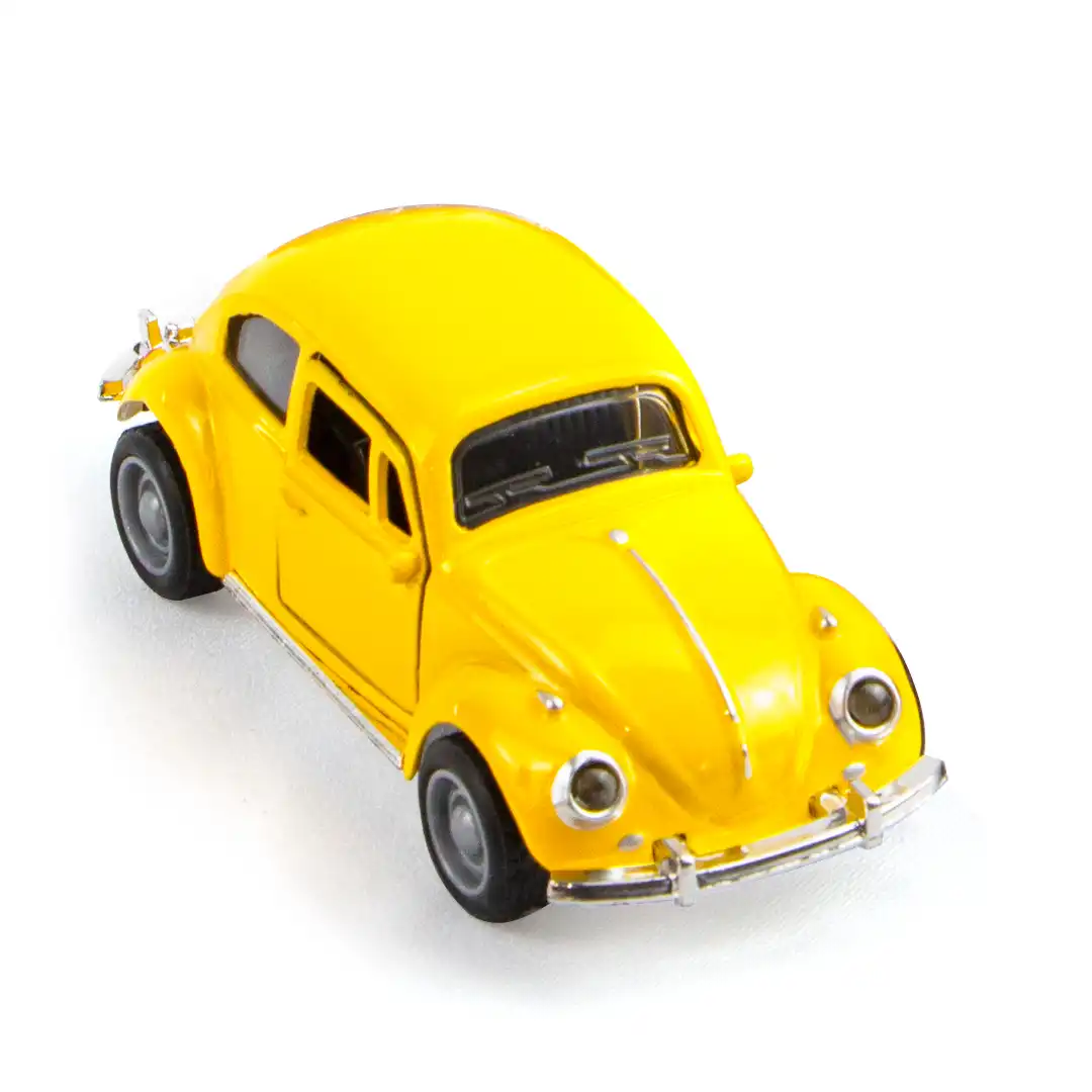 CARRO COLECIONÁVEL FUSCA DE BRINQUEDO - CAIXA COM 12