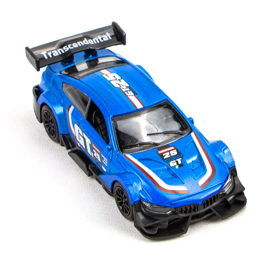CARRINHO DE BRINQUEDO ESPORTIVO GT PULL BACK