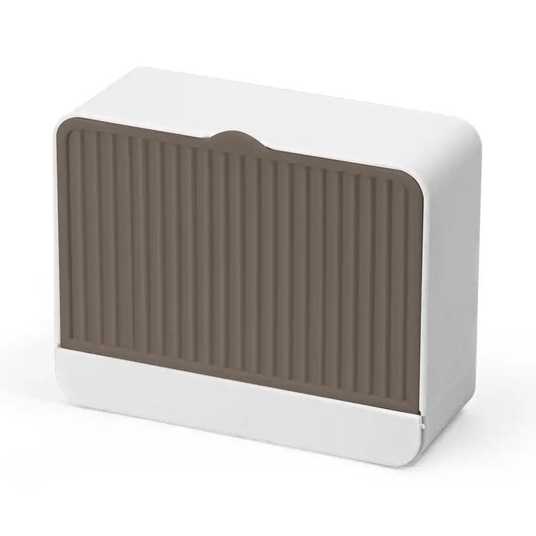 SABONETEIRA DE PAREDE COM TAMPA – KIT 6 UNIDADES SORTIDAS