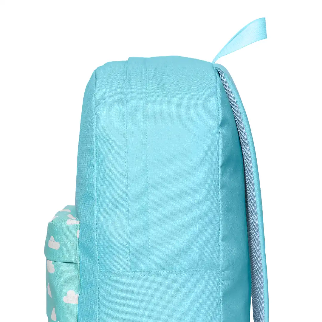 MOCHILA COLOR FEMININA 2 DIVISÕES 46X30CM AZUL