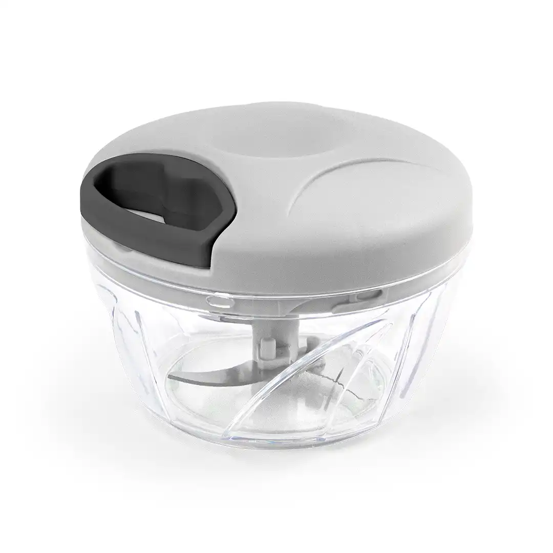 PROCESSADOR MANUAL DE ALIMENTOS MULTIFUNCIONAL PRETO 13CM