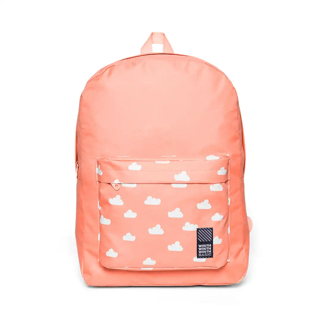 MOCHILA COLOR FEMININA 2 DIVISÕES 46X30CM - ROSÉ