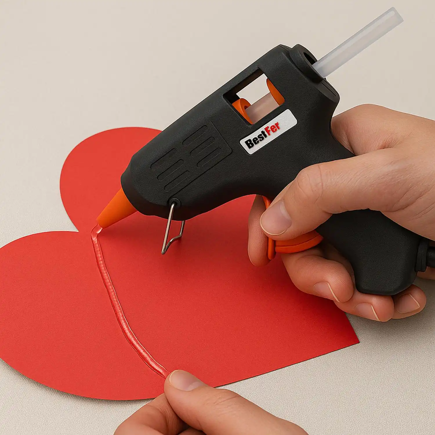 PISTOLA COLA QUENTE FINA 6W BESTFER