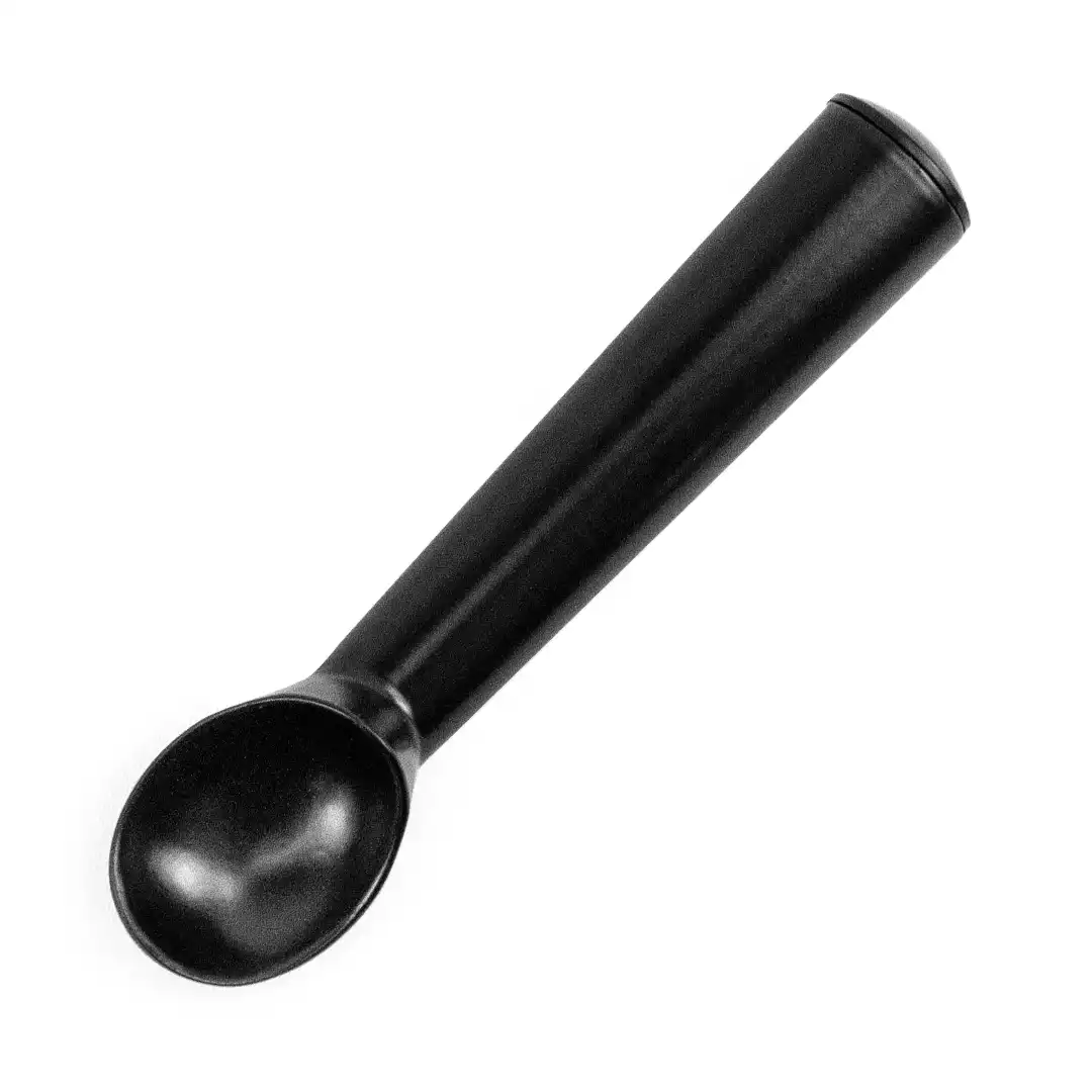 PEGADOR DE SORVETE EM ALUMÍNIO PRETO 18,5CM