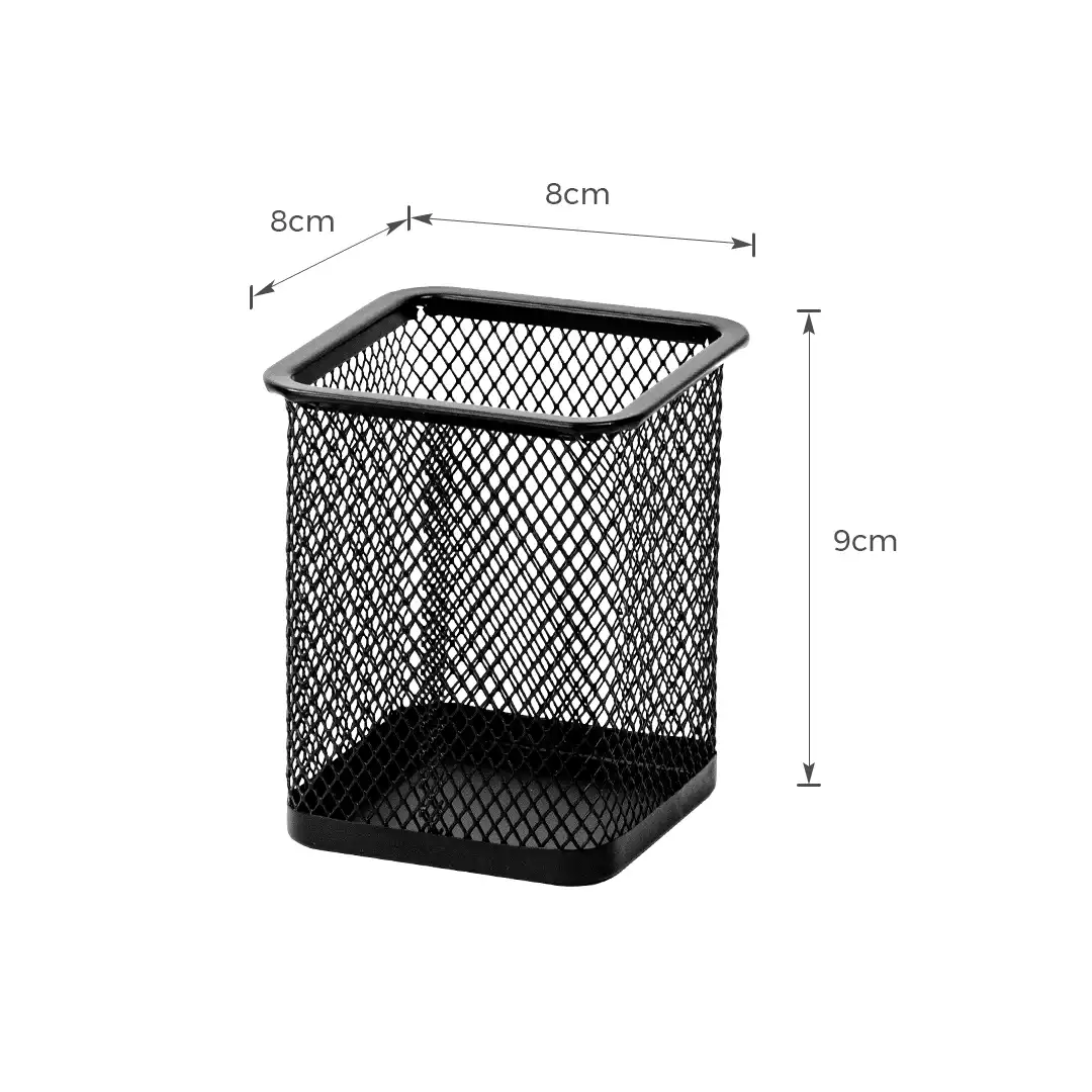 PORTA-CANETAS DE METAL ARAMADO ORGANIZAÇÃO PARA MESA E ESCRITÓRIO
