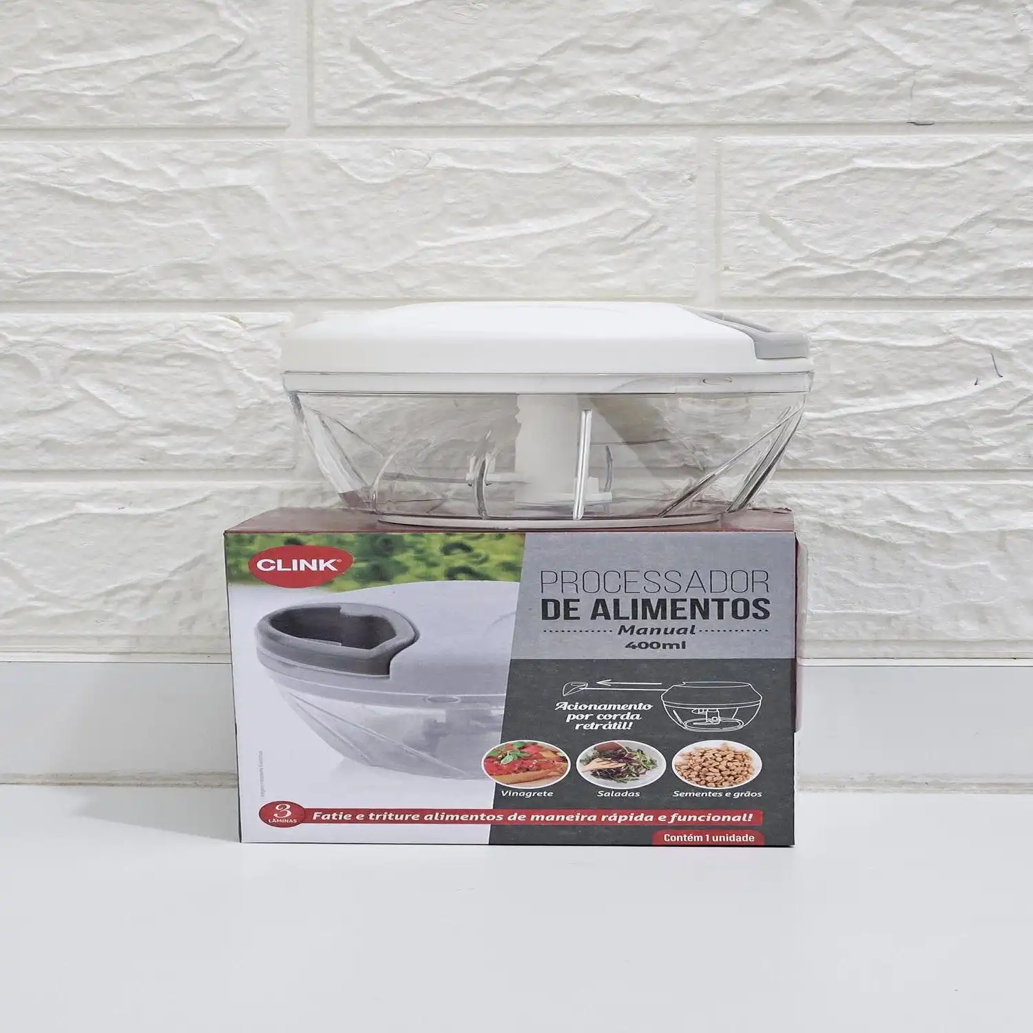 PROCESSADOR DE ALIMENTOS MANUAL CLINK