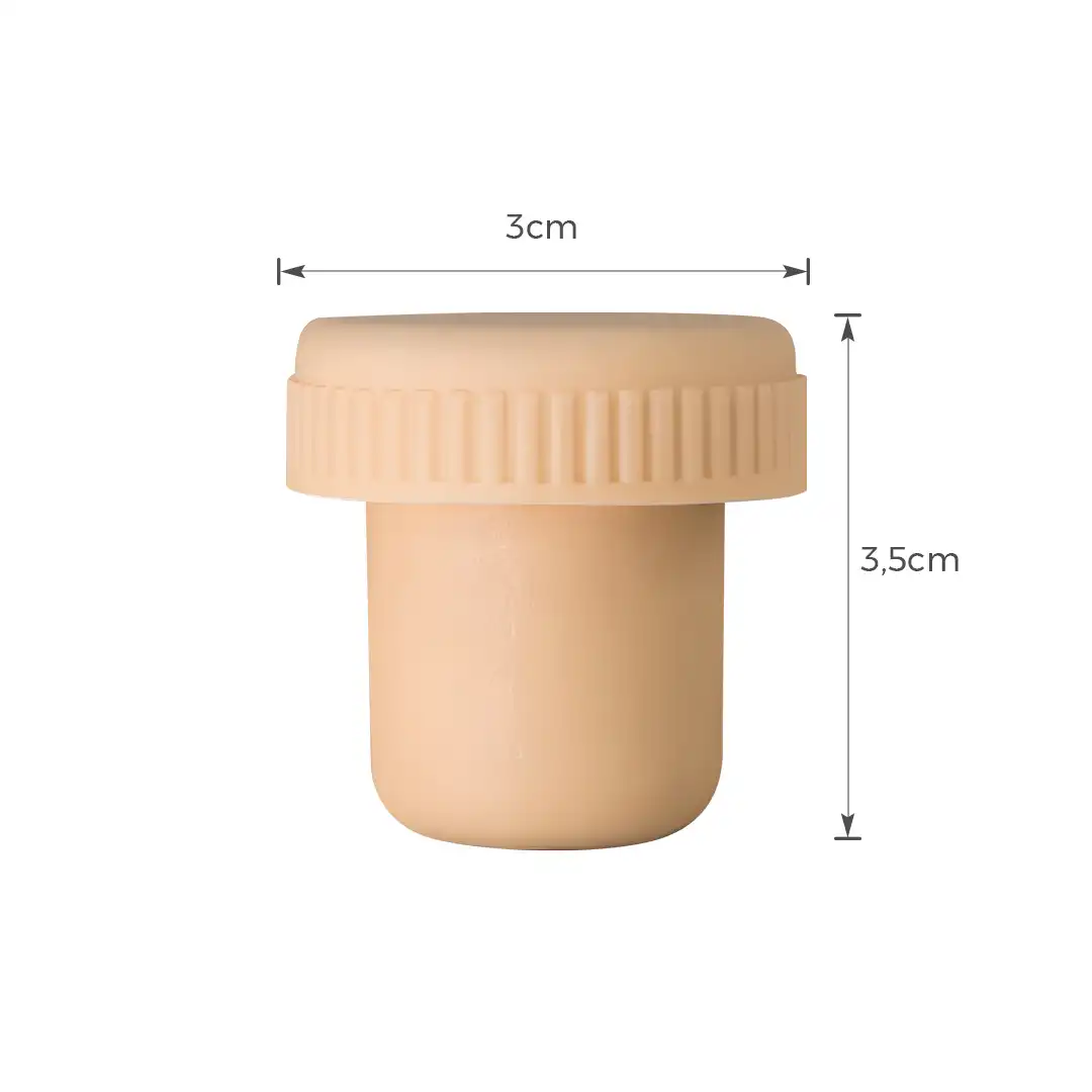 KIT COM ROLHAS DE MADEIRA PARA GARRAFAS – TAMANHO 3CM X 3,5CM