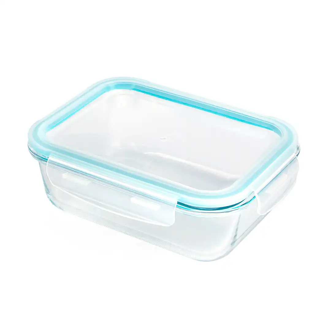 POTE DE VIDRO HERMÉTICO COM TAMPA TRAVÁVEL 1040ML – FREEZER, MICRO-ONDAS E LAVA-LOUÇAS