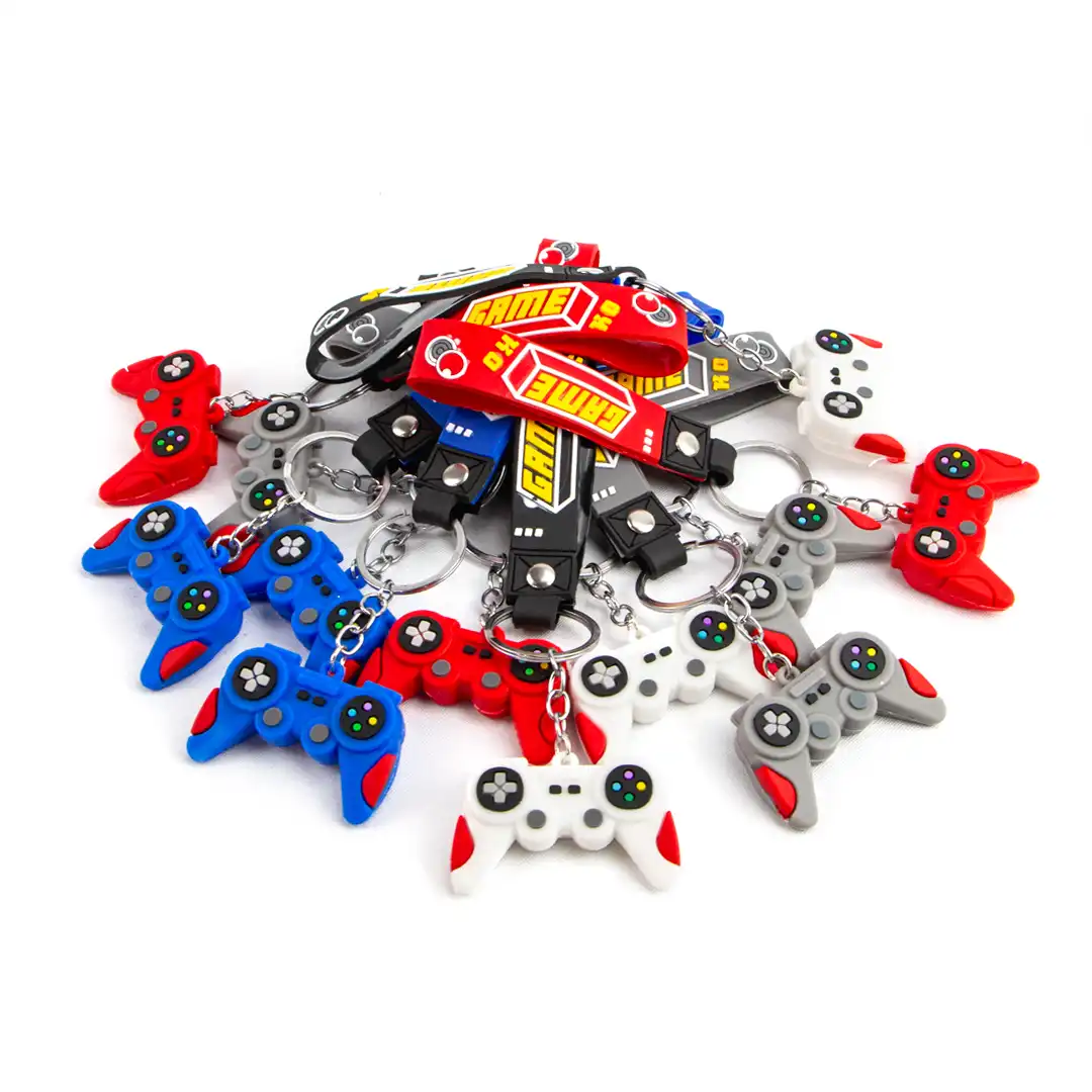 CHAVEIRO CONTROLE DE VIDEOGAME SILICONE - SORTIDOS