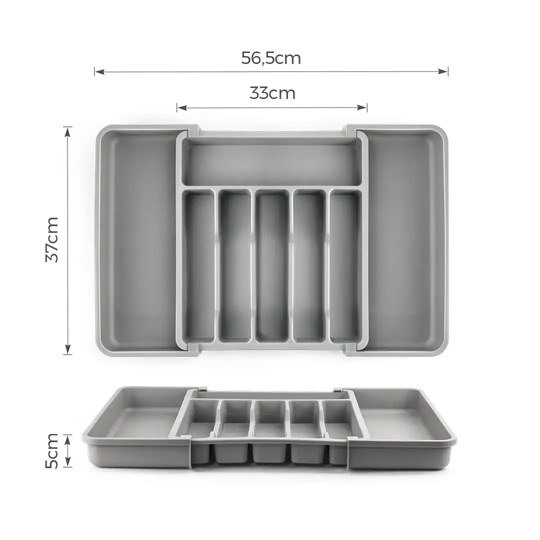 ORGANIZADOR DE TALHERES EXTENSÍVEL SORTIDO – 33 A 56,5 CM