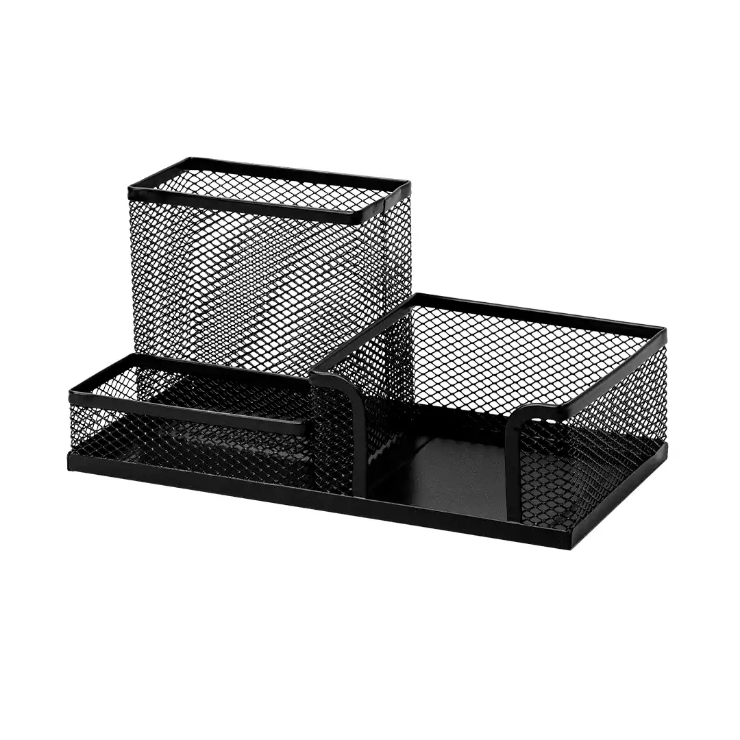 PORTA-CANETAS DE METAL ARAMADO ORGANIZAÇÃO PARA MESA E ESCRITÓRIO