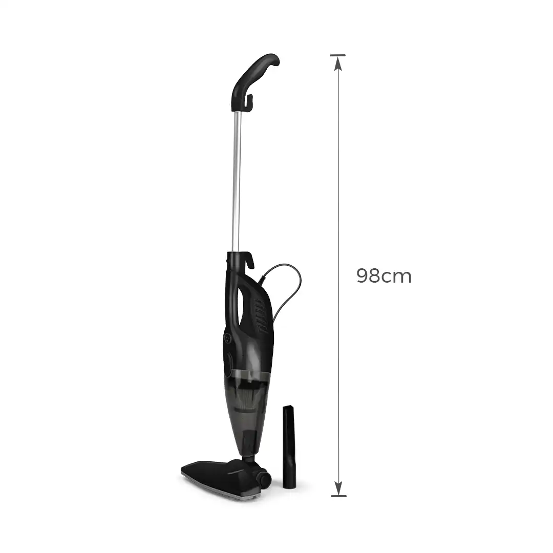 ASPIRADOR DE PÓ 2 EM 1 PORTÁTIL VERTICAL PRETO 220V