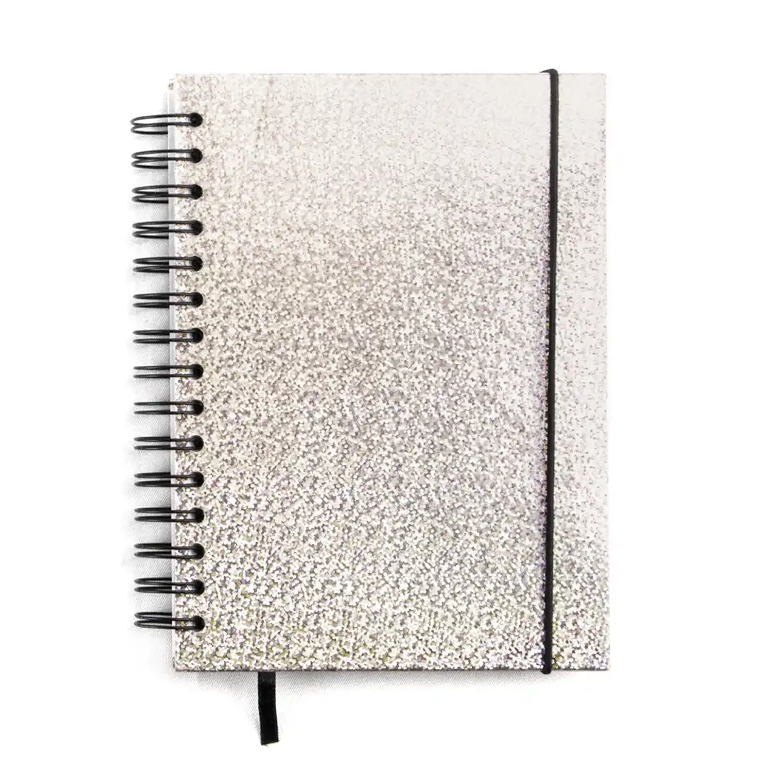 AGENDA ESPIRAL 2026 COM CAPA DURA E ELÁSTICO 15x21CM – SORTIDAS