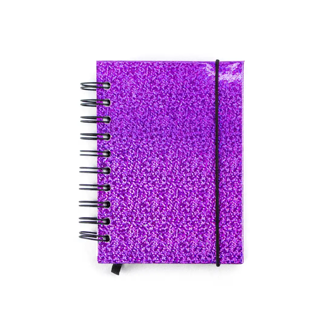 AGENDA ESPIRAL 2026 COM CAPA DURA E ELÁSTICO 11X15CM – SORTIDAS
