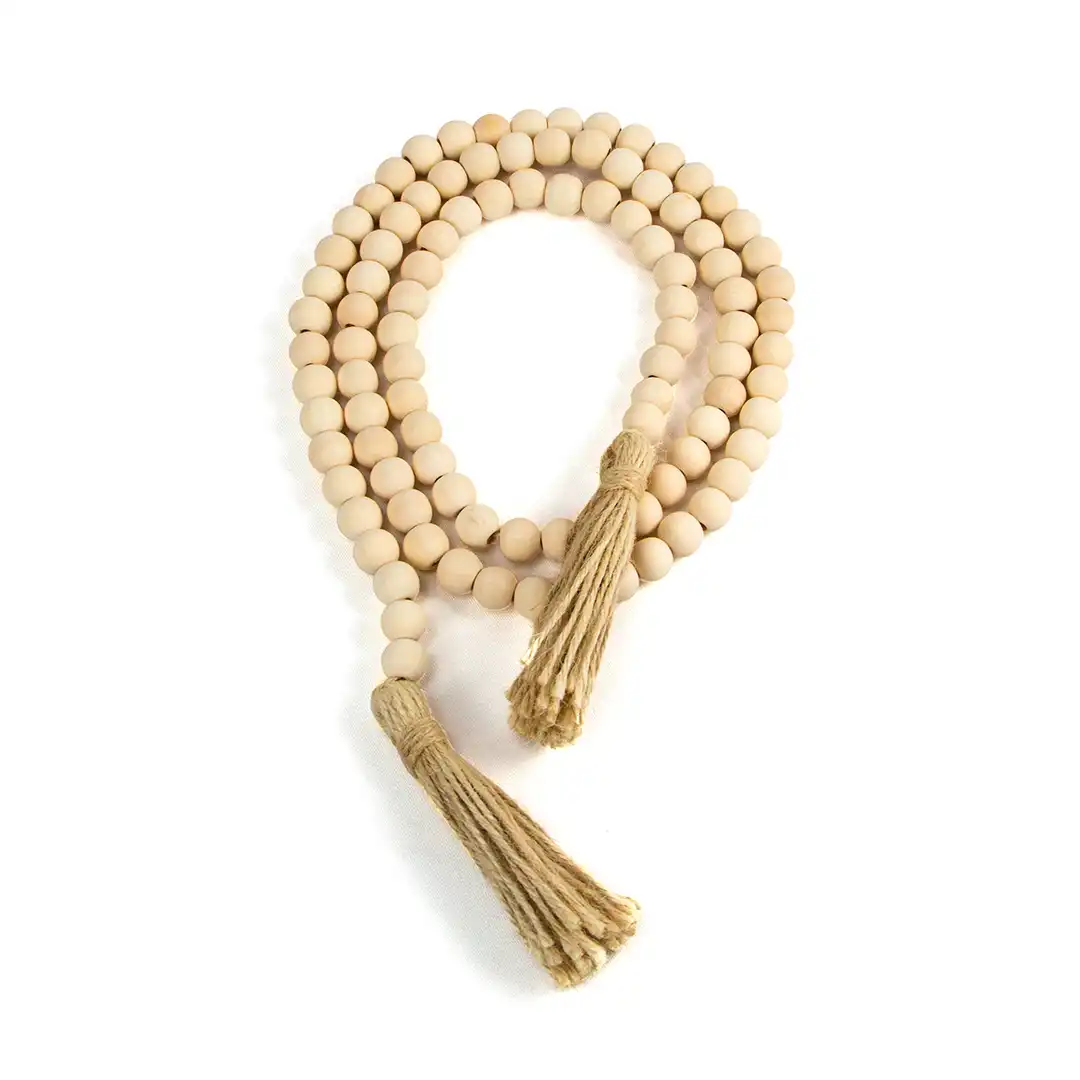 COLAR DE MESA DECORATIVO EM MADEIRA 145CM