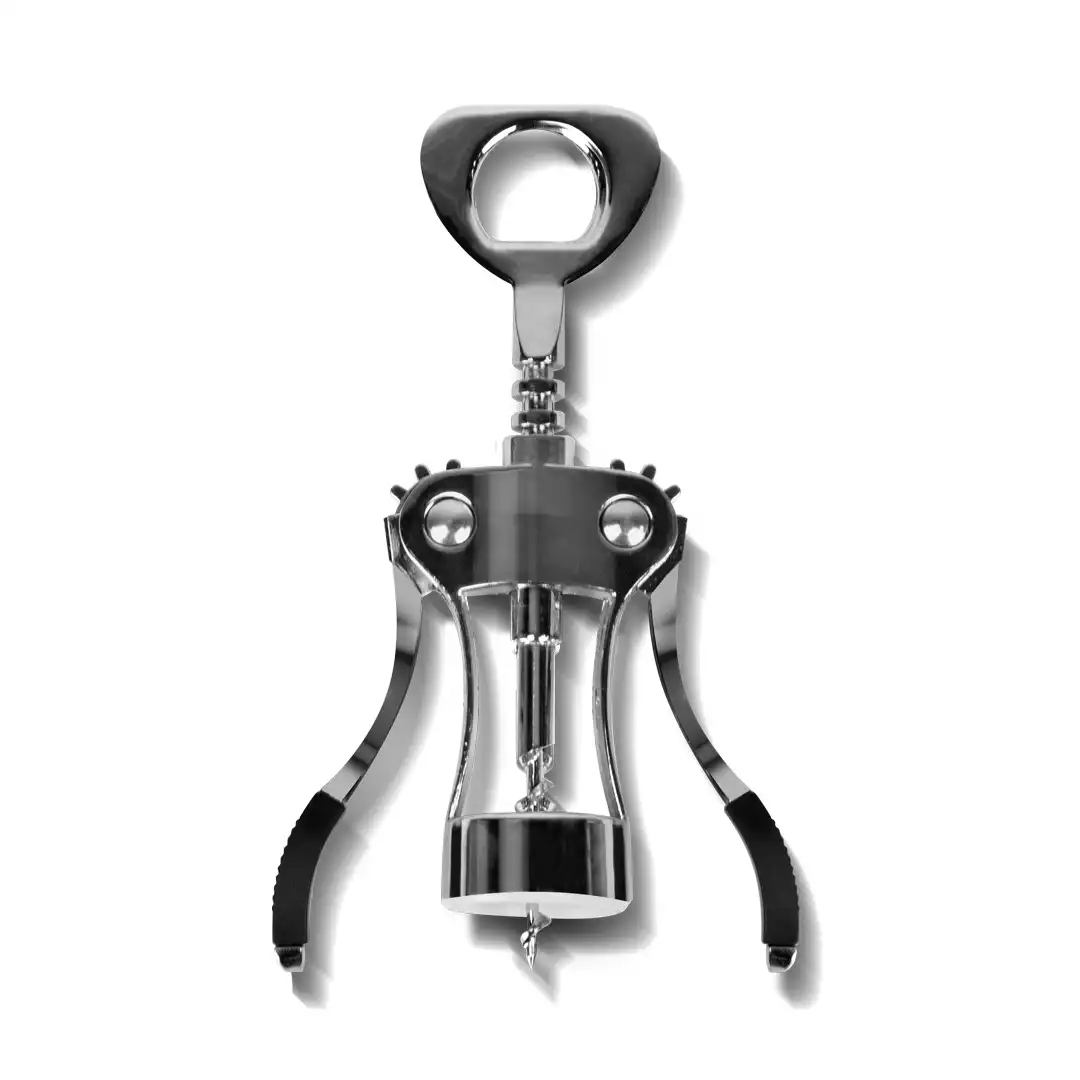 SACA-ROLHAS METÁLICO MULTIFUNCIONAL – ABRIDOR COM ALAVANCAS 19CM