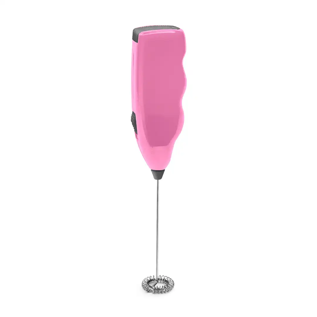 MINI MIXER PORTÁTIL ROSA A PILHAS AA