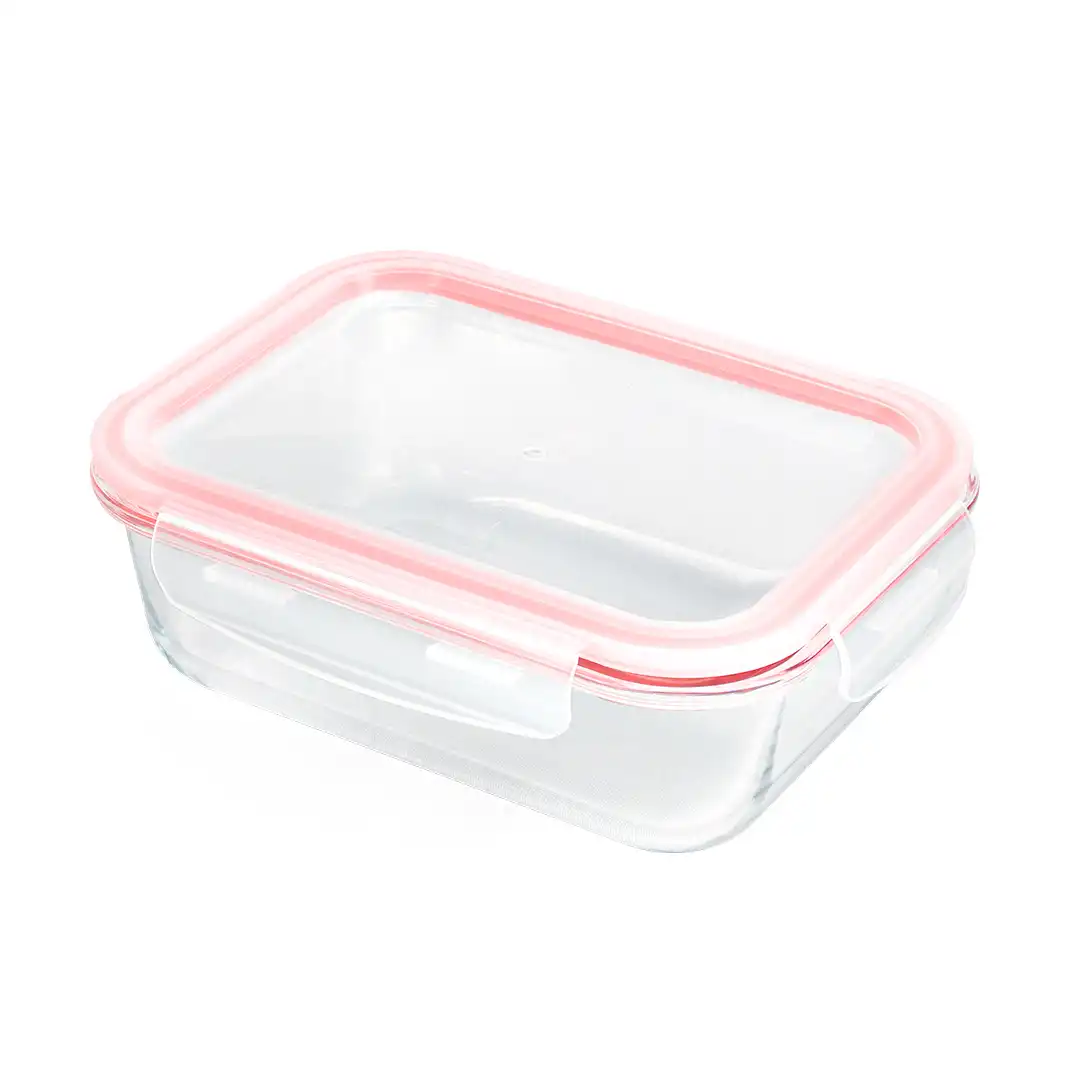 POTE DE VIDRO HERMÉTICO COM TAMPA TRAVÁVEL 1040ML – FREEZER, MICRO-ONDAS E LAVA-LOUÇAS
