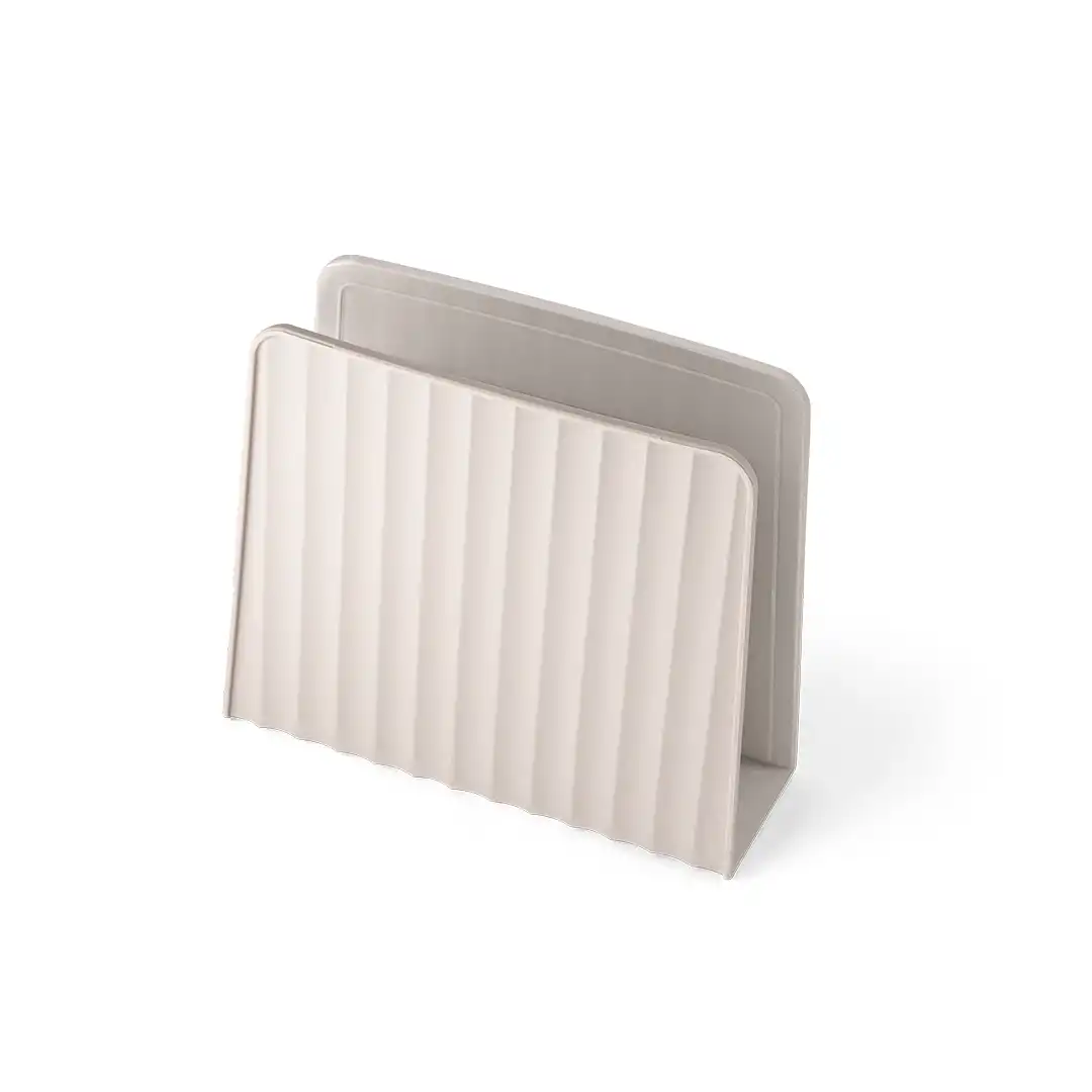 PORTA-GUARDANAPOS EM POLIPROPENO CINZA CLARO 11,5CM